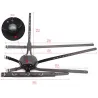 Generique Muselière Sm Harness Head Noire
